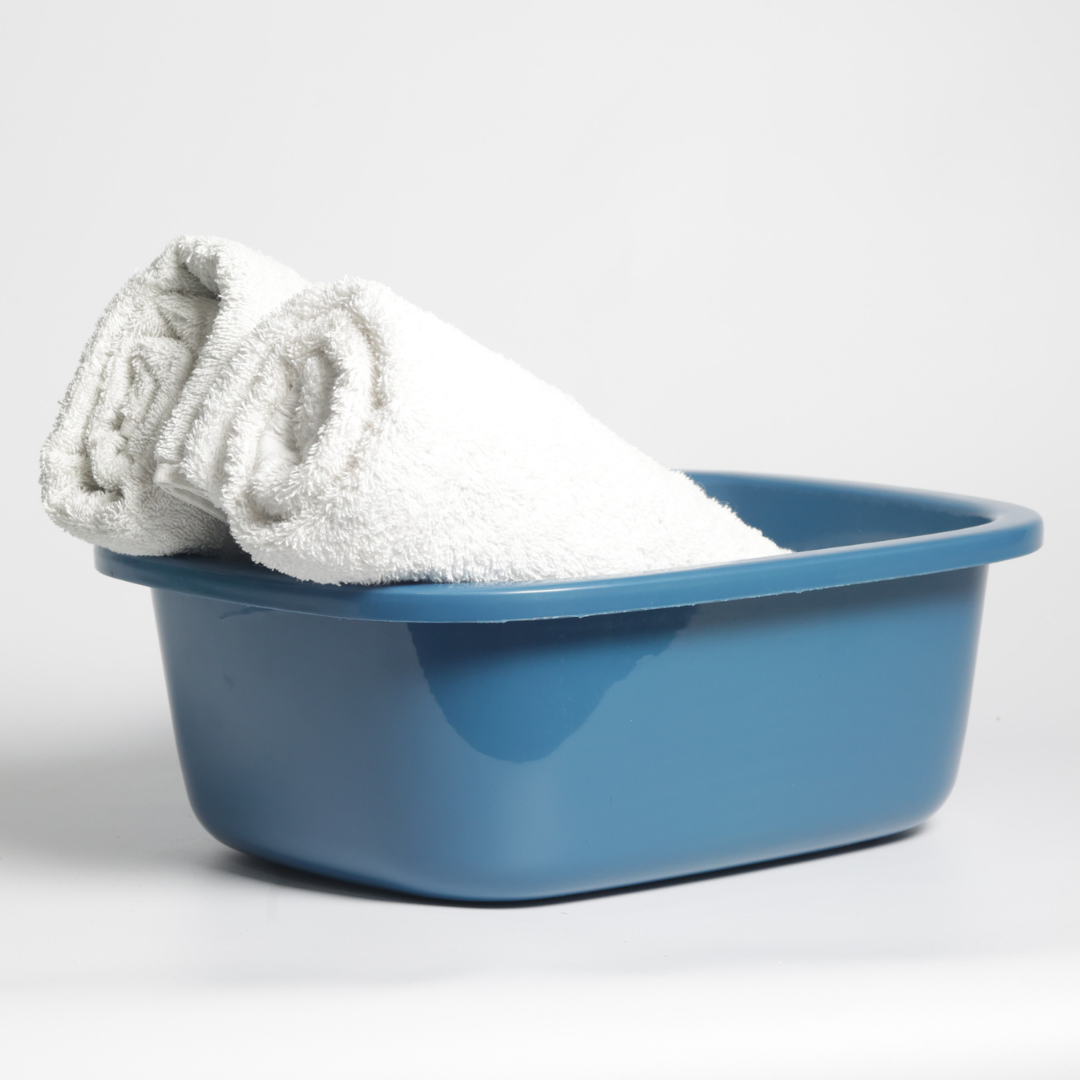 SUPERIOR Plásticos™ Recycled Plastic Multi-Purpose Tub, 8.6 L / 9 Qt Rectangular Basin (Blue)