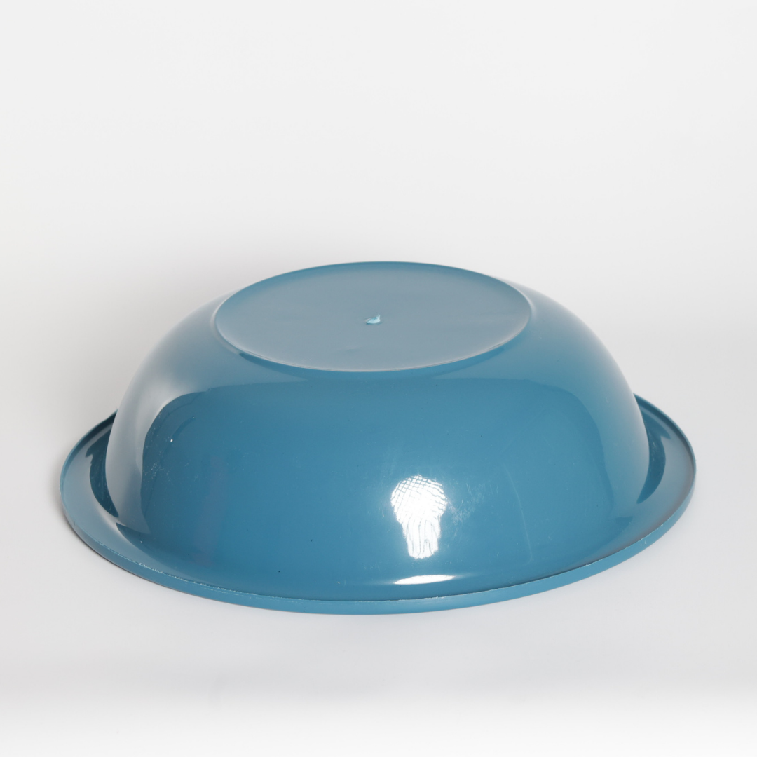 SUPERIOR Plásticos™ Recycled Plastic Multi-Purpose Tub, 5.8 L / 6 Qt Round Basin (Blue)