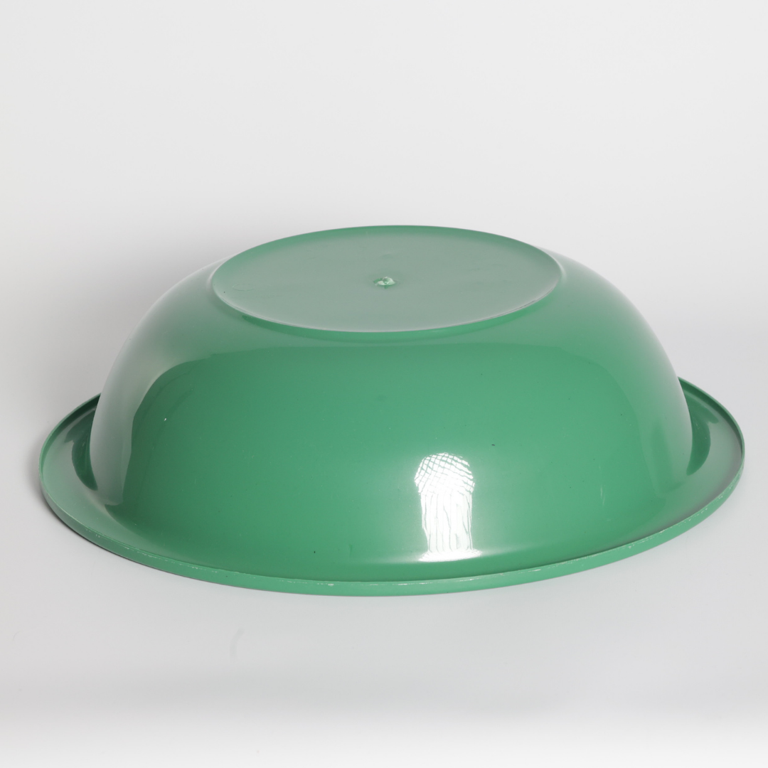 SUPERIOR Plásticos™ Recycled Plastic Multi-Purpose Tub, 5.8 L / 6 Qt Round Basin (Green)