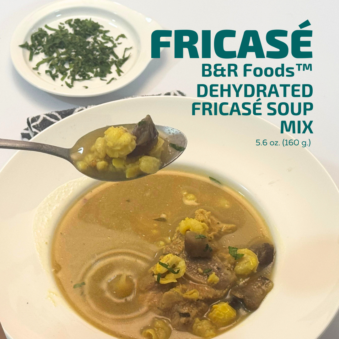 B&R Foods™ Mix Sopa de Fricasé / Fricasé Soup Mix, 5.6 oz. (160 g) Doy Pack