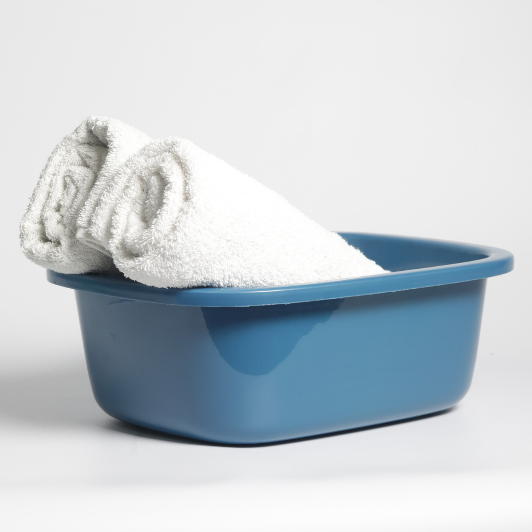 SUPERIOR Plásticos™ Recycled Plastic Multi-Purpose Tub, 8.6 L / 9 Qt Rectangular Basin (Blue)