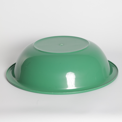 SUPERIOR Plásticos™ Recycled Plastic Multi-Purpose Tub, 5.8 L / 6 Qt Round Basin (Green)