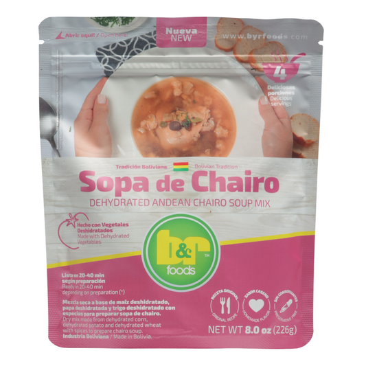 B&R Foods™ Mix Sopa de Chairo / Chairo Soup Mix, 7.5 oz. (215 g) Doy Pack