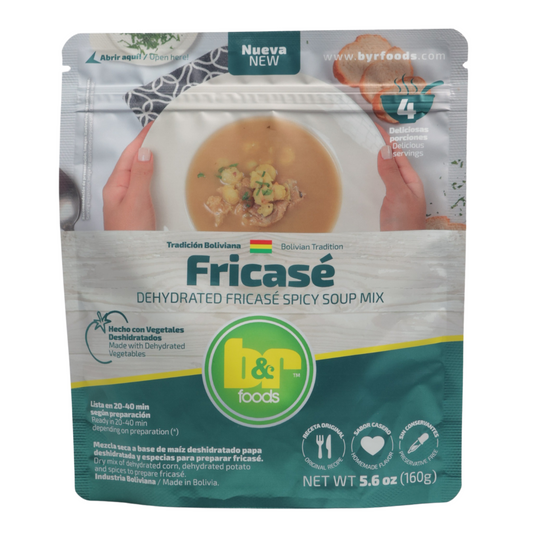 B&R Foods™ Mix Sopa de Fricasé / Fricasé Soup Mix, 5.6 oz. (160 g) Doy Pack