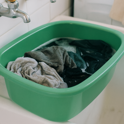 SUPERIOR Plásticos™ Recycled Plastic Multi-Purpose Tub, 8.6 L / 9 Qt Rectangular Basin (Green)