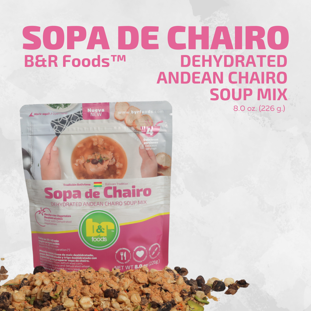 B&R Foods™ Mix Sopa de Chairo / Chairo Soup Mix, 7.5 oz. (215 g) Doy Pack