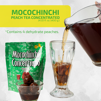 B&R Foods™ Mocochinchi Concentrado / Peach Tea Concentrated, 14.10 fl. oz. (400 g.) Doy Pack