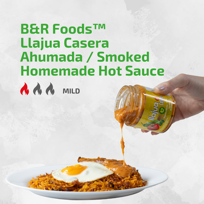 B&R Foods™ Llajua Casera Ahumada / Smoked Homemade Hot Sauce, 7.76 oz. (220 g.) Jar