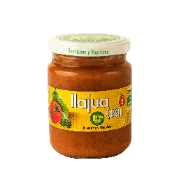 [PT040.1] B&amp;R Foods™ Llajua Casera Ahumada / Smoked Homemade Hot Sauce, 7.7 oz. (220 g.) Jar